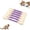 Purple, variant on CHENjy High Quality Durable Cotton Chew Toys for Cats Interactive Indoor Play and Teething Relief Accessories Purple