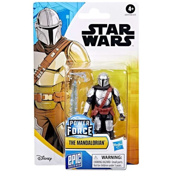 Star Wars Power the Force The Mandalorian Action Figure