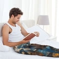 thumbnail image 5 of Disketp Playful Dolphins Underwater Men's Pajama Pants - Ultra Soft Fleece Sleep and Lounge Pants (Size: S-XXL)-XX-Large, 5 of 6