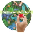 thumbnail image 5 of Fun Dinosaur Game Magnetic Dartboard Set - 16 Inch Dart Board with 6 Magnet Darts for Kids - Gift for Game Room, Carnivals and Parties (Dinosaurs), 5 of 6
