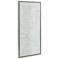 thumbnail image 5 of Empire Art Direct White Snow B Textured Metallic Hand Painted Wall Art, 24" x 48" x 1.5", Ready to Hang, 5 of 12
