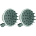 thumbnail image 2 of 2 cepillos de silicona para masajear el cuero cabelludo y aplicar champú, ideales para el crecimiento del cabello y aliviar la picazón., 2 of 5