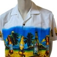 thumbnail image 2 of Favant Beer Bottle Band Men's Short Sleeve Hawaiian Aloha Shirt, 2 of 4