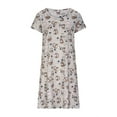 thumbnail image 5 of Hot! TIMIFIS Chemises de Nuit pour Femmes à Manches Courtes, T-Shirts de Nuit Imprimés, Vêtements de Nuit Doux et Confortables, Tenue d'Intérieur Décontractée, Grande Taille, Chemises de Sommeil de Nuit, Robe de Pyjama Printemps/été, 5 of 5