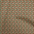 thumbnail image 1 of oneOone Cotton Cambric Red Fabric Floral Sewing Fabric By The Yard Printed Diy Clothing Sewing Supplies 42 Inch Wide, 1 of 5