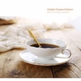 thumbnail image 3 of QualitChoice European Style Ceramic Drinking Equipment Afternoon Tea Cup Saucer Set Coffee Cups Desktop Shop Cafe Party Teacup, 3 of 6