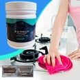 thumbnail image 2 of DAMAI 500g Heavy Duty Kitchen Degreaser, Powerful Foaming Heavy Oil Stain Remover Powder with All Purpose Cleaning Formula, Grime Cleaner for Range Hoods Gas Stoves Kitchen Utensils, 2 of 9