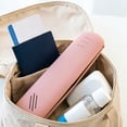 thumbnail image 5 of UJMNHYGT Silicone Makeup Brush Holder Travel Cosmetic Bag, Soft Portable Cosmetic Face Brushes Holder with Anti Fall Out Closure Large Case, 5 of 9