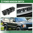 thumbnail image 2 of Interruptor de Ventana Eléctrica Unique Bargains para Chrysler 200 2015-2017 No.68231805AA/56046823AC, 2 of 7