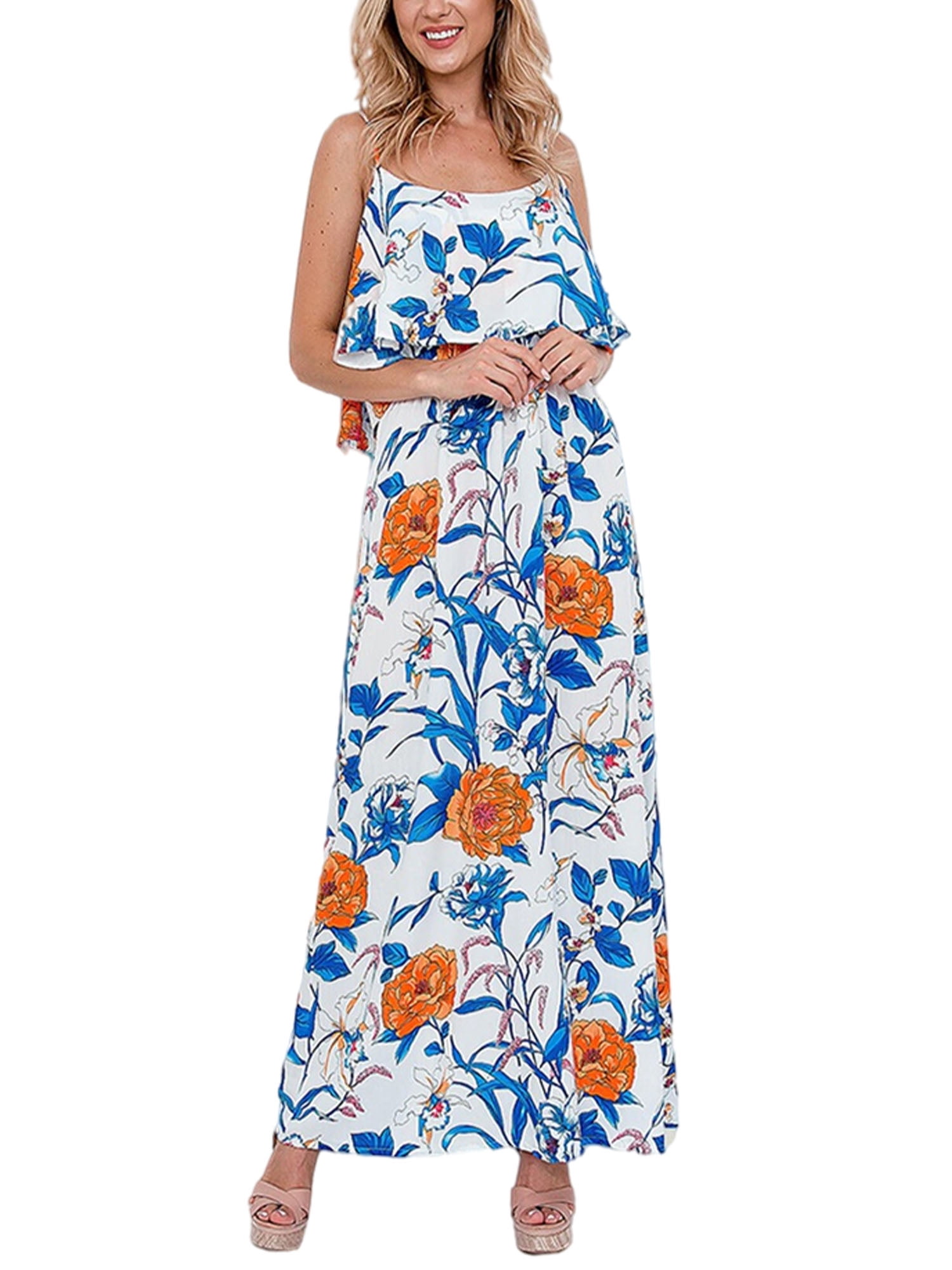 maxi camisole dress