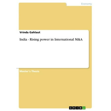 India - Rising power in International M&A - eBook (Best International Shopping Sites India)