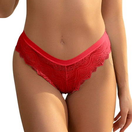 

Felwors Custom Low Waist Striped Tangas No Show Bikini Custom Thongs Underwear for Women Underwear Panties Cotton Thong