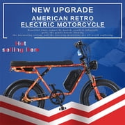 Electric Bikes,Electric Mountain Bike for Adult,Akez S1 MAX Ebike with 750W Peak Motor,7speed,48V 26AH Battery,Dual Hydraulic Brakes,Full Shock Absorption,Dirt EBike for Outdoor Adventure,Green