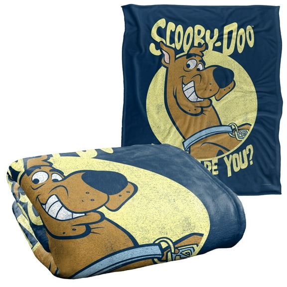 Scooby-Doo Where are You Officially Licensed Silky Touch Super Soft Throw Blanket 50' x 60'