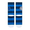 thumbnail image 3 of Unisex  Stance Dallas Mavericks Prep Stripe Crew Sock, 3 of 3