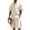 Beige, variant on BLTIBY Mens 2 Piece Outfits Summer Set Short Sleeve Button Down Lapel Shirts and Shorts Beach Casual Jogging Suits with Pockets White 3XL