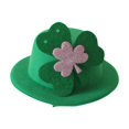 thumbnail image 1 of CALLE. Accesorio de disfraz creativo para decoración de sombrero del día de San Patricio para recuerdos de fiestas navideñas Rosa verde, 1 of 8