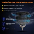 thumbnail image 4 of Par Barras De Led 3'' Redondas Ojos Ángel Universal 4x4 Moto, 4 of 7