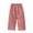 Red, variant on Jalioing Toddler Babys Cotton Trousers Elastic Waist Wide Leg Plaid Pants Lightweight Summer Long Pants for Kids