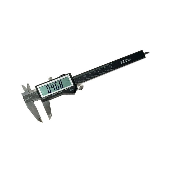 iGaging IP54 0-6-Inch EZ Cal Super Large LCD Display Digital Caliper