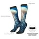 thumbnail image 4 of Fotbe White Jellyfish Dansing in the Ocean Calcetas Divertidas Estampadas para Hombre y Mujer, Calcetas de Algodón hasta la Rodilla para Caminar, Correr, Enfermería y Embarazo, 4 of 6