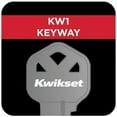 thumbnail image 2 of Kwikset Chelsea Poignée Monocylindre avec Bouton Juno avec SmartKey en Laiton Poli à Vie, 2 of 3
