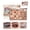 02  Romantic Pink Berry & Cool Smoky Glitter Tones, variant on Julystar 36 Shade Eyeshadow Palette, Matte Shimmer Glitter Multi Finish, Waterproof Sweatproof Buildable Longwear Pigment