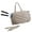Khaki, variant on Modern Athletic Bag For Women Men Padded Racket Storage Quick Access Side Pockets Adjustable Shoulder Strap