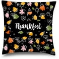 thumbnail image 1 of Awkward Styles Thanksgiving Decorative Pillow Covers Thankful Colorful Throw Cushion Case, 1 of 2