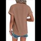 thumbnail image 3 of Tops de Corta para Mujer Color Café L, 3 of 8