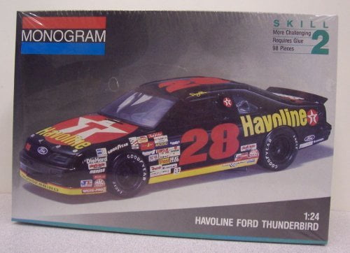 Davey Allison #28 Havoline Thunderbird NASCAR Model Kit #1086 From Monogram Md39 for sale online
