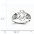 thumbnail image 2 of 14K White Gold Ladies Celtic Knot Ring, 2 of 2