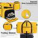 thumbnail image 5 of Bolsa de viaje Fmeida 65 L con compartimento para zapatos, repelente al agua, 5 of 7