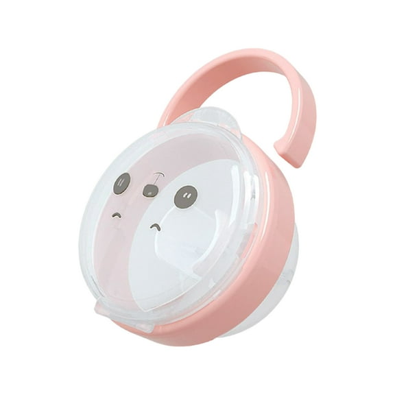 Storage Containers Baby Pacifier Cute PP Container Hygienic Portable Design Keeps Pacifiers Clean Sturdy Easy to Clean for and Toddlers