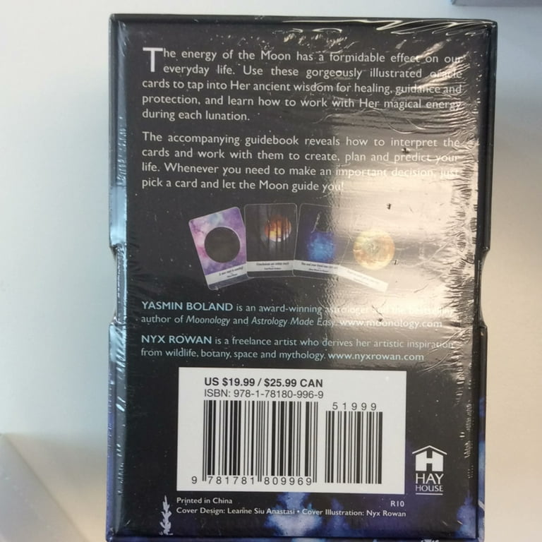 Moonology Oracle Cards: Wisdom Guidebook with 44-Card Moon