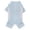 C, variant on Dog Sun Protection Full Coverage Shirt Breathable Puppy Cooling Jumpsuit Zipper Closure Stretchy Shedding Control T-shirts for Small Medium Large Dogs (M Blue)