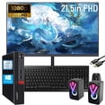 thumbnail image 1 of Lenovo ThinkCentre M710q Tiny PC de Escritorio 21.5" Monitor FHD, Core i3-6100, 16 GB de RAM, 256 GB SSD, Speakers, WiFi, Displayport, USB 3.0, Windows 10 Pro (reacondicionado), 1 of 5