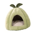thumbnail image 4 of Cama cueva para gatos, tienda de campaña para gatos, casa cálida para otoño e invierno, cama para perros y gatos, casa cálida para perros y gatos , S S, 4 of 8
