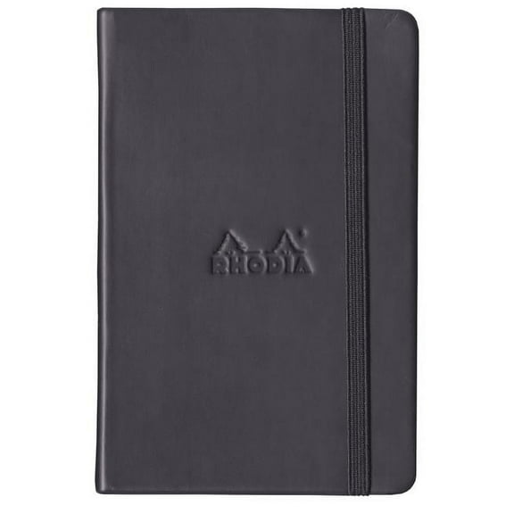Rhodia Webnotebook Black 3 1/2 X 5 1/2 (Other)