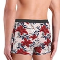 thumbnail image 4 of Kdxio Men's Boxer Briefs with Lilies Flowers Print - Comfortable and Breathable Underwear for Everyday Wear, 4 of 7