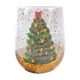 thumbnail image 2 of Vaso de cristal con forma de de Navidad, vaso de cristal de Navidad, vaso para beber con lentejuelas de doble pared, vaso para té para vajilla, 2 of 9