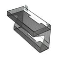 thumbnail image 2 of Lipstore Wall Hanging Router Shelf Holder Router Rack for Media Boxes Remote Controls 40cmx10cmx20cm, 2 of 7