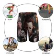 thumbnail image 4 of Michael Myers Halloween Children's Swim Trunks Printed Beach Board Shorts Quick Dry Swimwear Casual Swimming Shorts S, 4 of 7