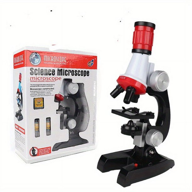 Early Education Biological Science HD Microscope Toy Children's Science And Education Set Experimental Device For Primary School Students