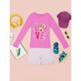thumbnail image 4 of Paw Patrol Shirts for Boys Girls Clothes Love Ribbon Toddler Kids Long sleeve T-Shirt Pink 2T, 4 of 6