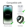 thumbnail image 5 of Wasserstein 3-in-1 Charging Station for iPhone, Airpods and Fitbit - Charge Multiple Apple Devices with This iPhone Charging Station (Black, 1 Pack), 5 of 6