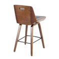 thumbnail image 3 of Corazza Mid-Century Modern Counter Stool by LumiSource, 3 of 8