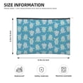 thumbnail image 3 of Cauagu Sea Turtle for Tyvek Makeup Bag,Reusable Travel Cosmetic Bag Women Organizer Toiletry Bag Birthday,Gifts for Women Girlfriend Mom Teacher 6.5’’*8.9’’, 3 of 7