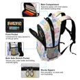 thumbnail image 5 of FORMRS Kids School Backpack Elementary Student Unisex Travel Bookbag with Reflective Stripes, Colorful Gummy Bears Pattern, 5 of 7