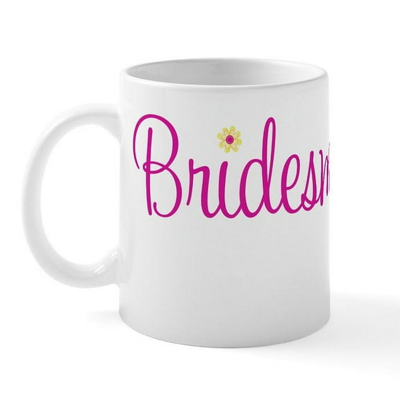 CafePress - Bridesmaid Mug - 11 oz Ceramic Mug - Novelty Coffee Tea Cup